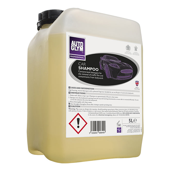 Autoglym, Carshampoo nr. 14 5 l sjampo uten voks