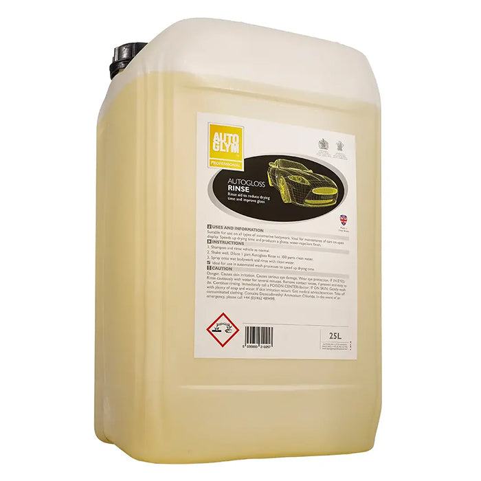 Autoglym, Autogloss Rinse 25L skyllevoks