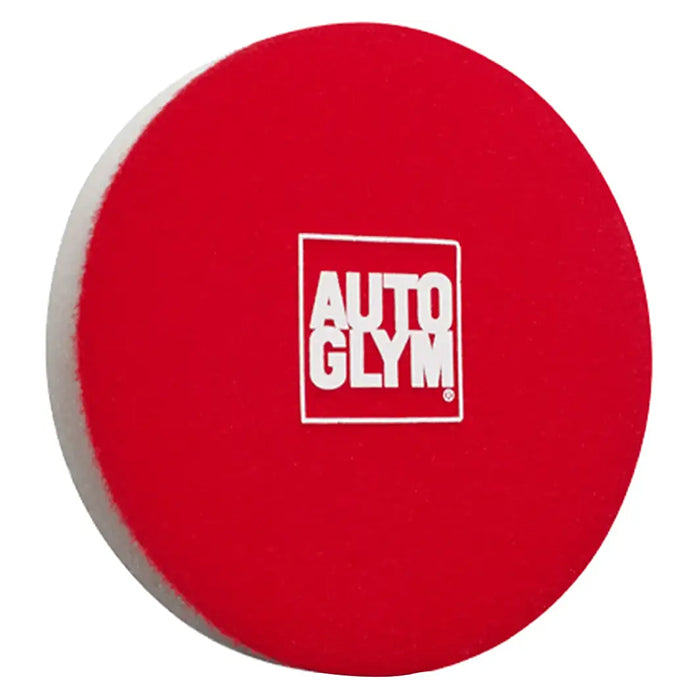Autoglym, 125mm. Hvit medium poleringspute
