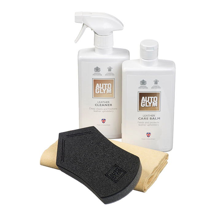 Autoglym, læderplejesett