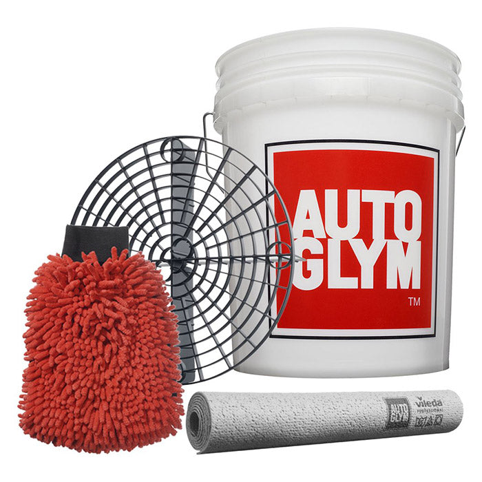 Autoglym, vaskesett med bøtte og Grit Guard