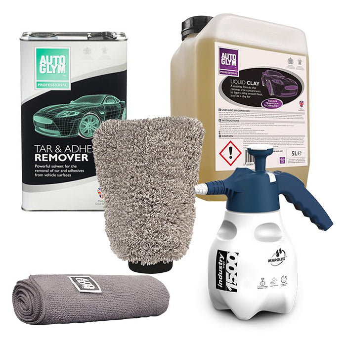 Autoglym, lakkrensningspleiepakke 5
