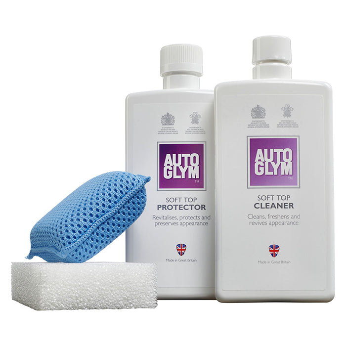 Autoglym Soft Top Clean and Protect 2 × 500 ml Kalesjerens
