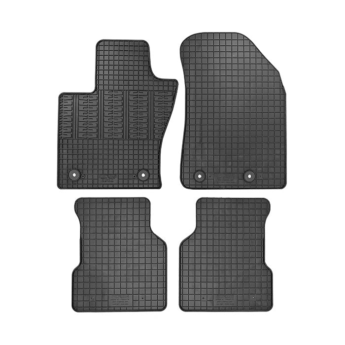 CikCar, gummimatter — passer til Jeep Compas (mp) 2017-