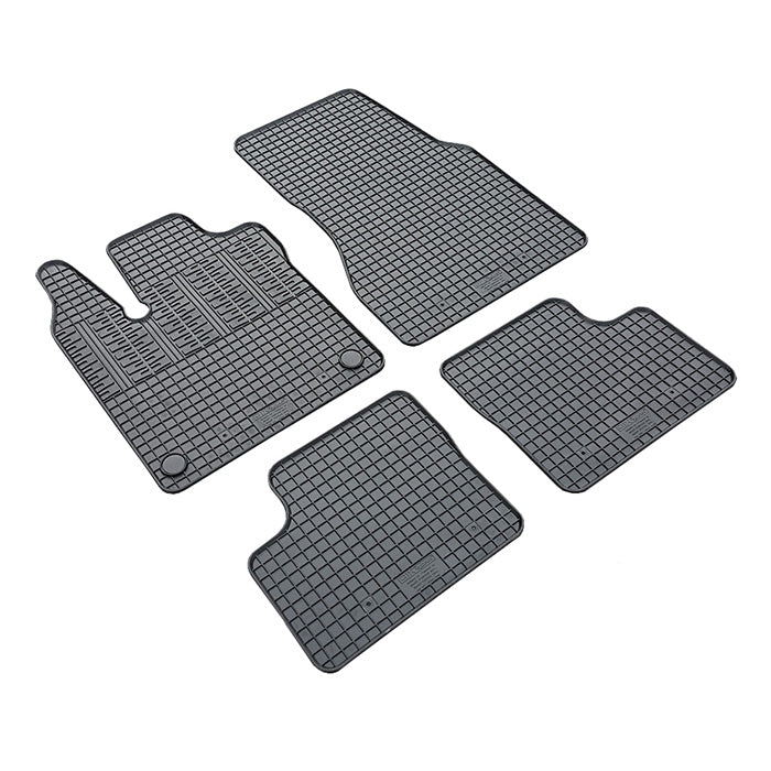 CikCar, gummimatter 5 pers. — Passer til Smart Forfour II (W453) 2014-