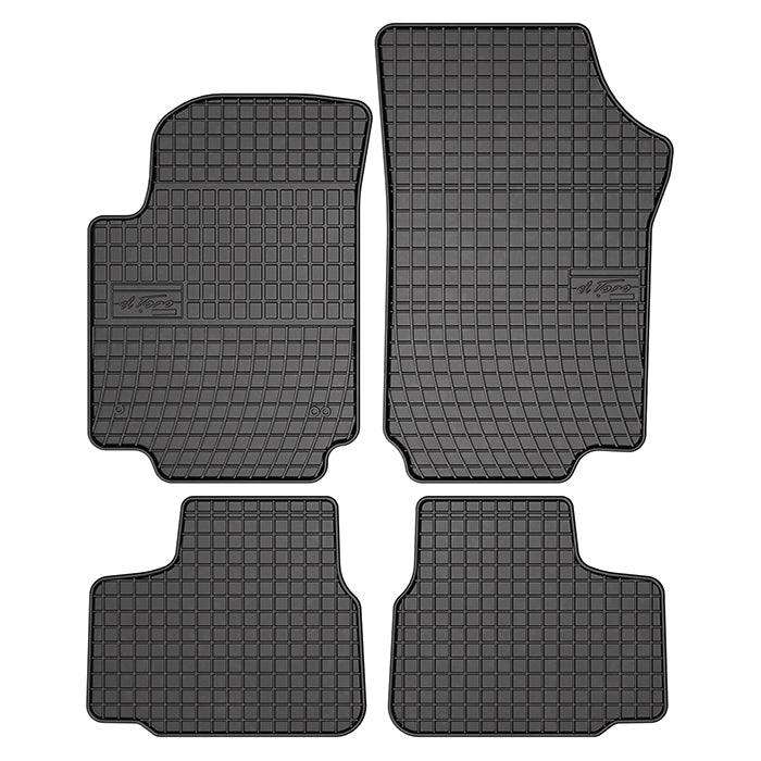 Frogum, gummimatter — passer til Seat Mii / Skoda Citigo / VW Up 2011–2019