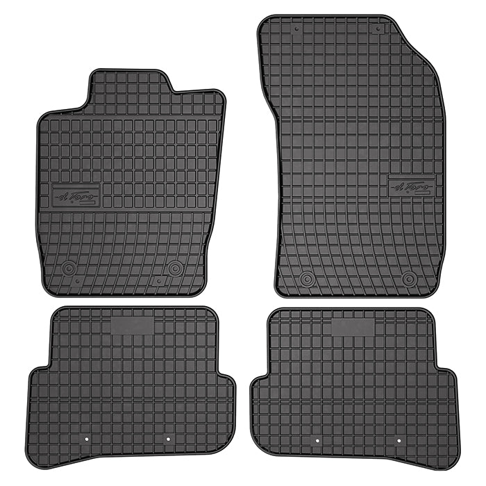 Frogum, gummimatter — passer til Audi A1 8X HB / 3-dørs 2010–2018