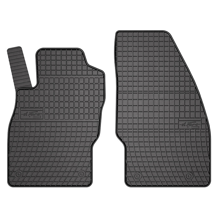 Frogum, gummimatter — Passer til Opel Corsa E hatchback / 1. rad 2014–2019