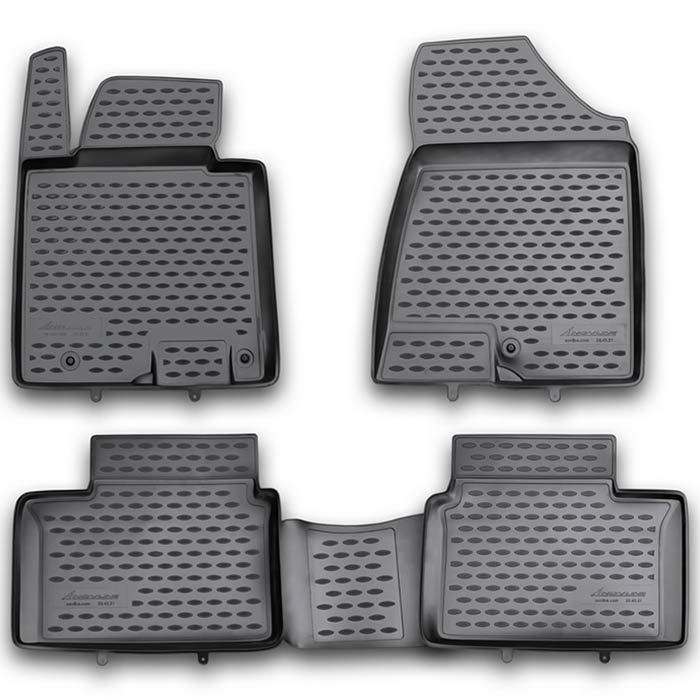 Rubberline, gummimatter — Passer til KIA Cee'd 2012-
