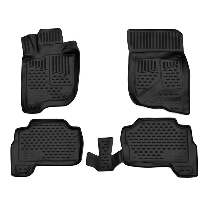 Rubberline, gummimatter — passer til Mitsubishi Pajero Sport 2016–