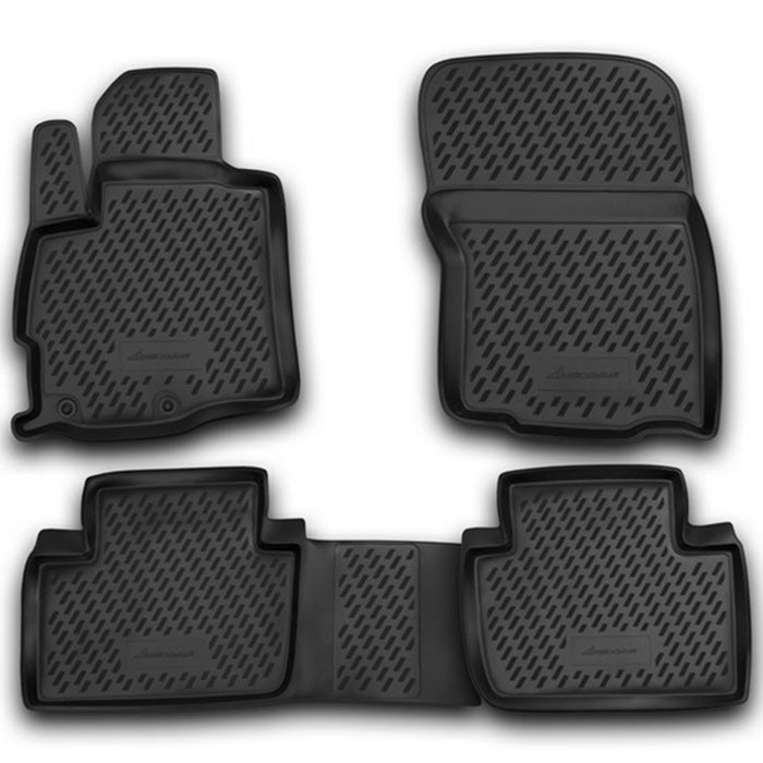 Rubberline, gummimatter — passer til Peugeot 4007 2007–2012