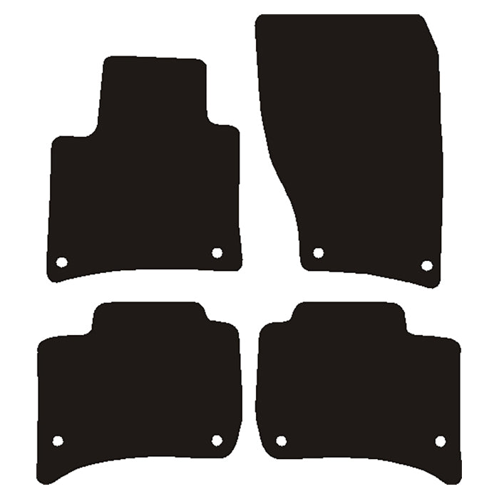 Avant, Lux Velour Matter til VW Touareg 2010-