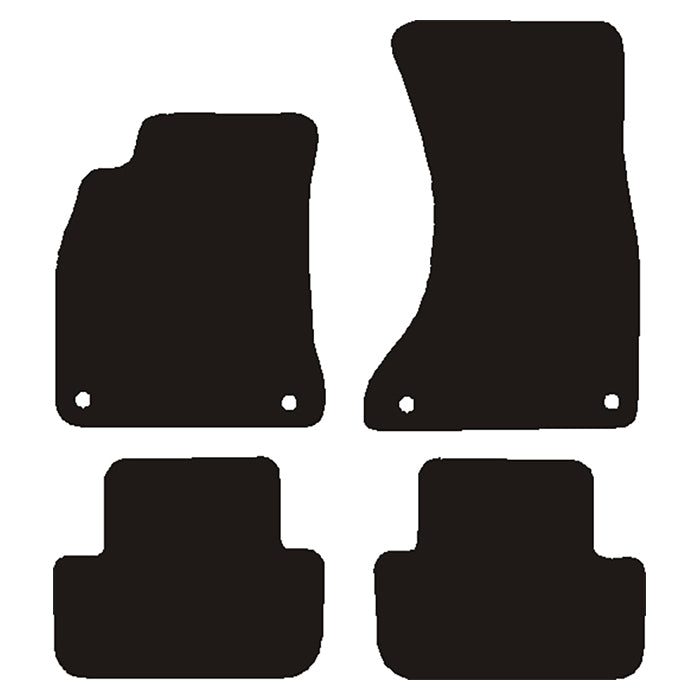 Foran, matter – passer til Audi A4 4d 2008–2015