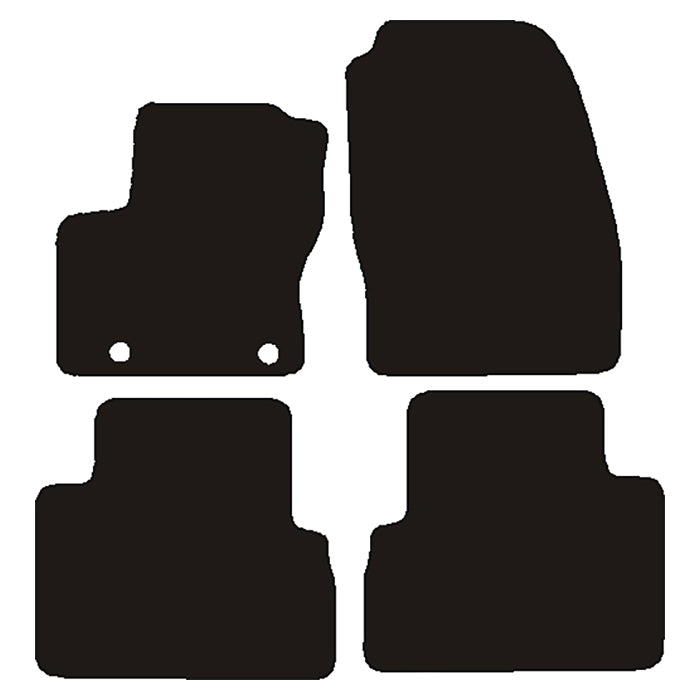Bagasjeromsmatter — Passer til Ford Focus C-max 2010-