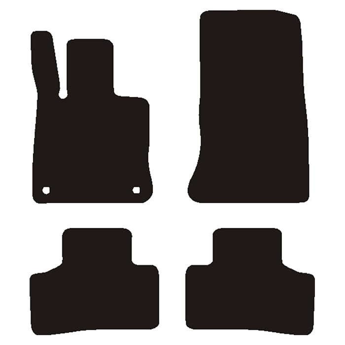 Gulvmatter foran — passer til Mercedes GLC (X254) 2022-