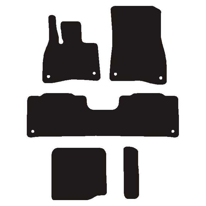 Avant, Bilmatter til Mercedes EQS SUV (X296) 7P 2022-