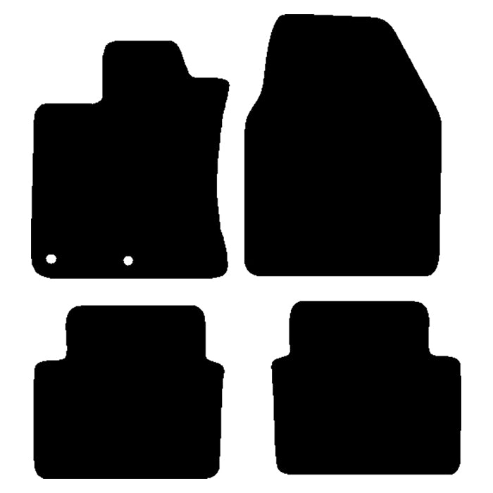 Foran, matter – passer til Nissan Qashqai+2 2008-