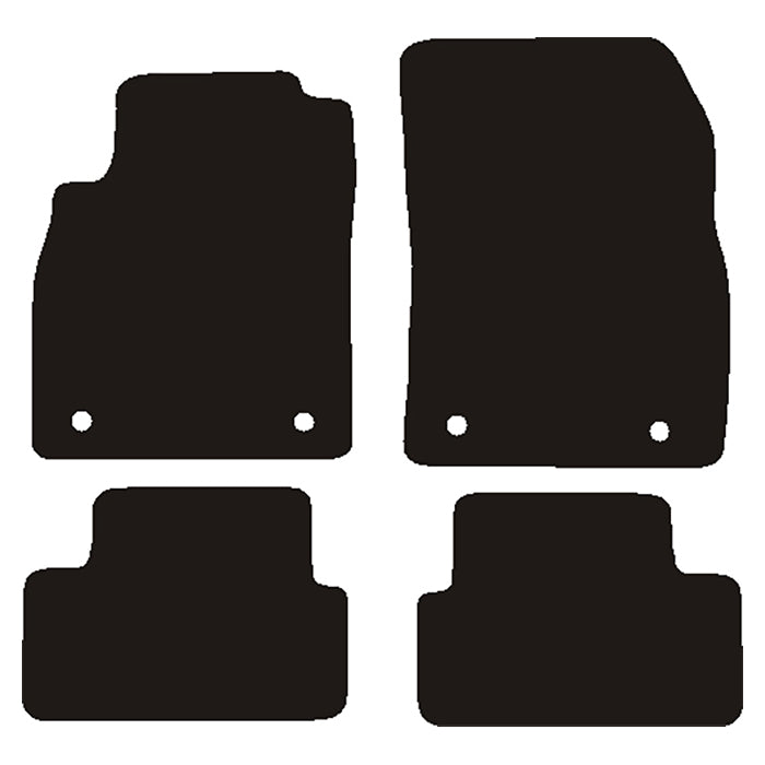 Foran, matter – passer til Opel Astra J 2010–