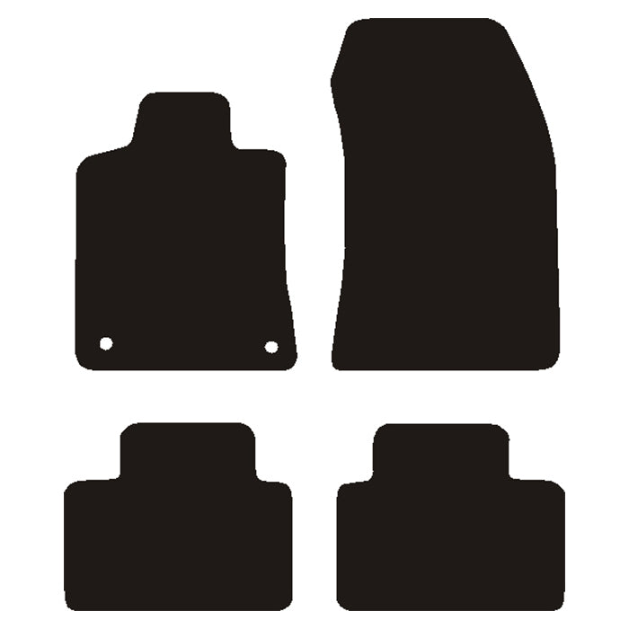 Gulvmatter foran, passer til Peugeot 308 III SW (P5) 2021-