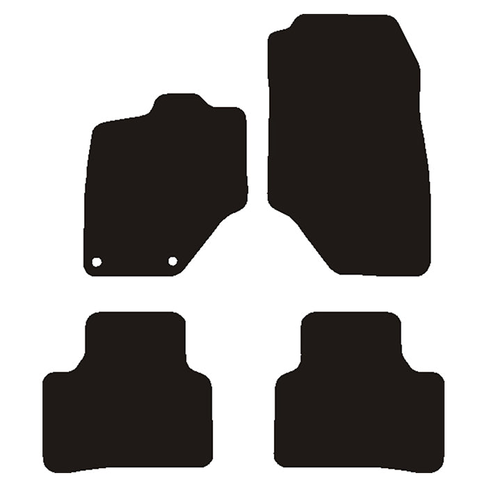 Foran, matter – Passer til Peugeot e-5008 III (P67) 2024-
