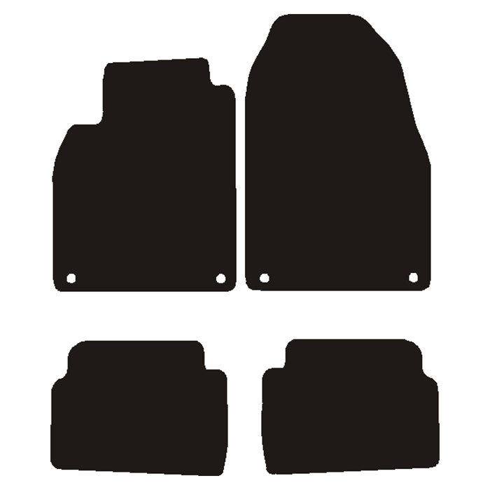 Foran, matter – passer til Saab 9-3 Sedan 2003–