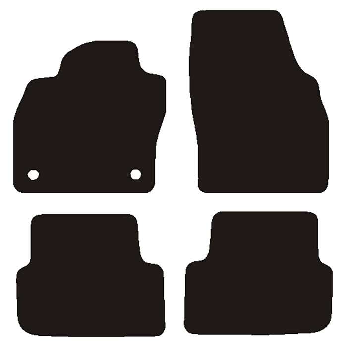 Foran, matter – passer til Skoda Fabia MK4 2021-