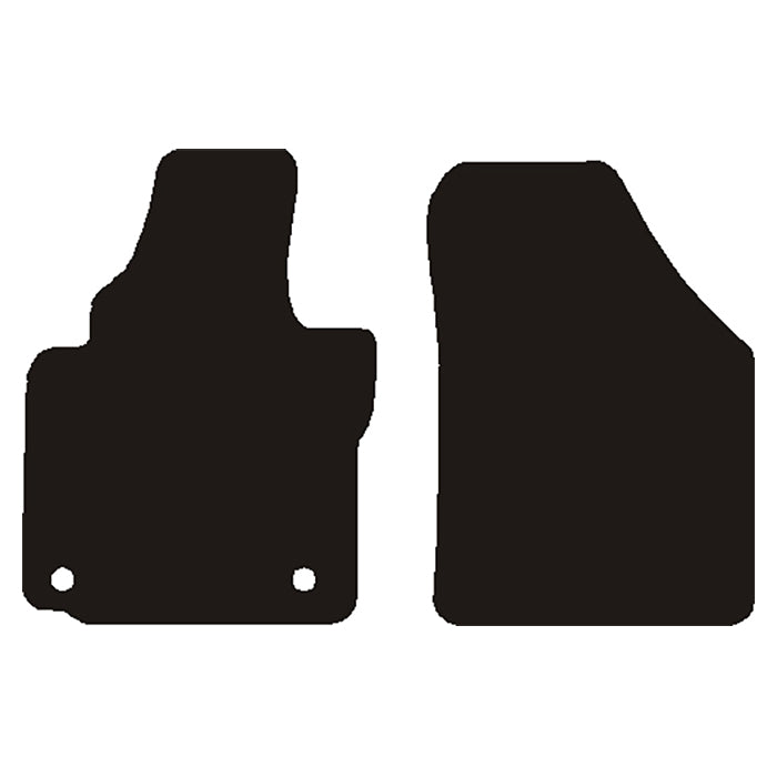 Gulvmatter foran — Passer til VW Caddy 2007-