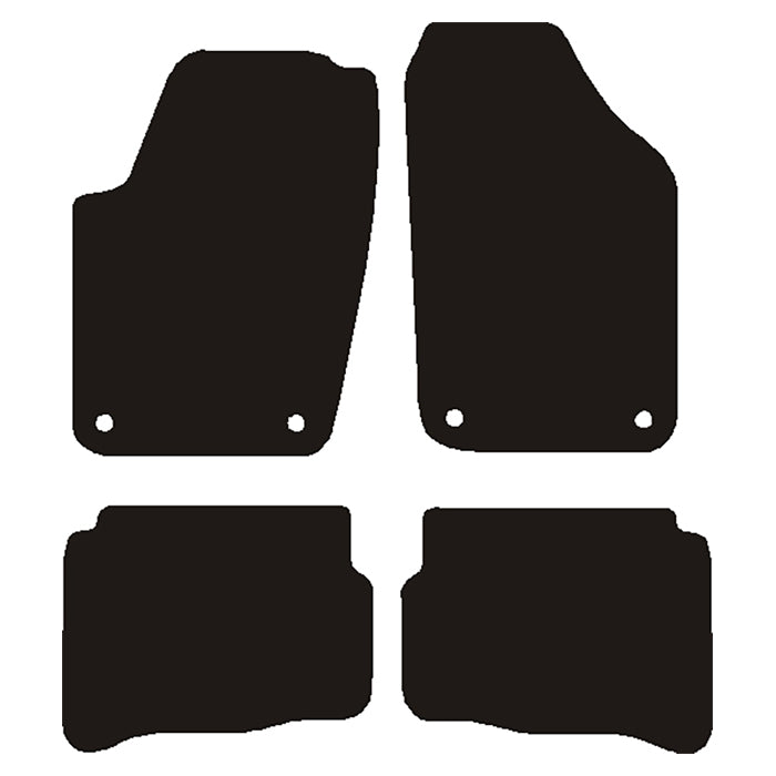 Avant, bilmatter - oval matlås til VW Polo 2003-2006