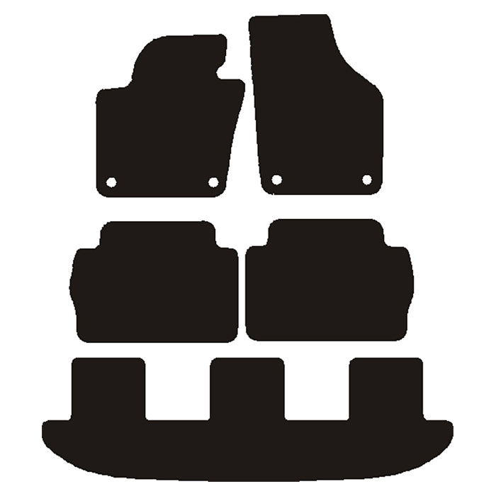 Avant, matter – passer til VW Sharan 7P 2010–