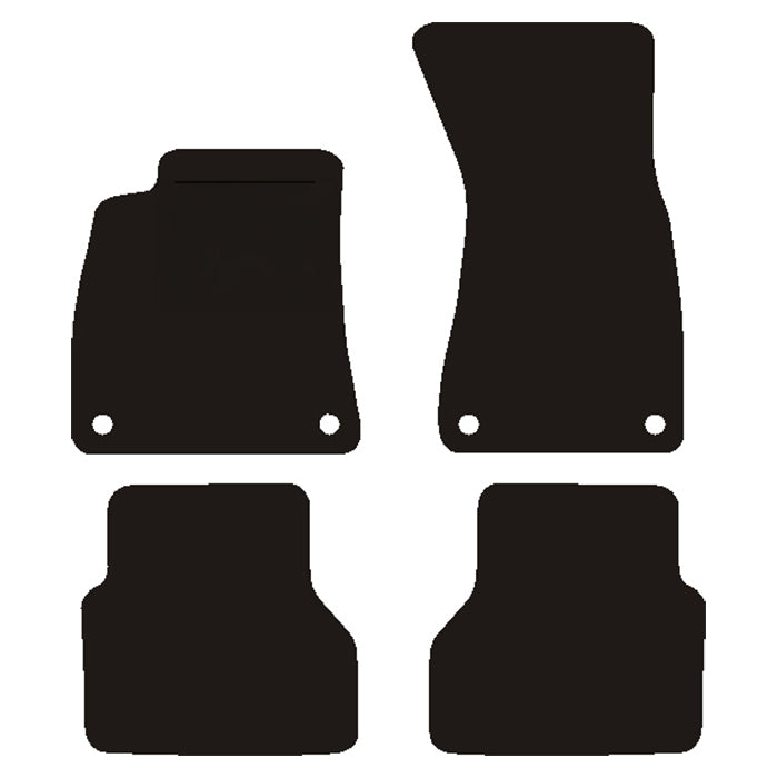 Avant, Bilmatter i velour — Passer til Audi A6 Avant / Limousine (C9) 2025-