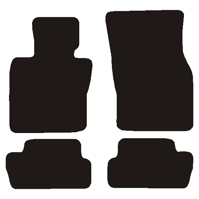 Avant bilmatter i velur — Kompatible med MINI One / SE/E 3drs 2014-2023