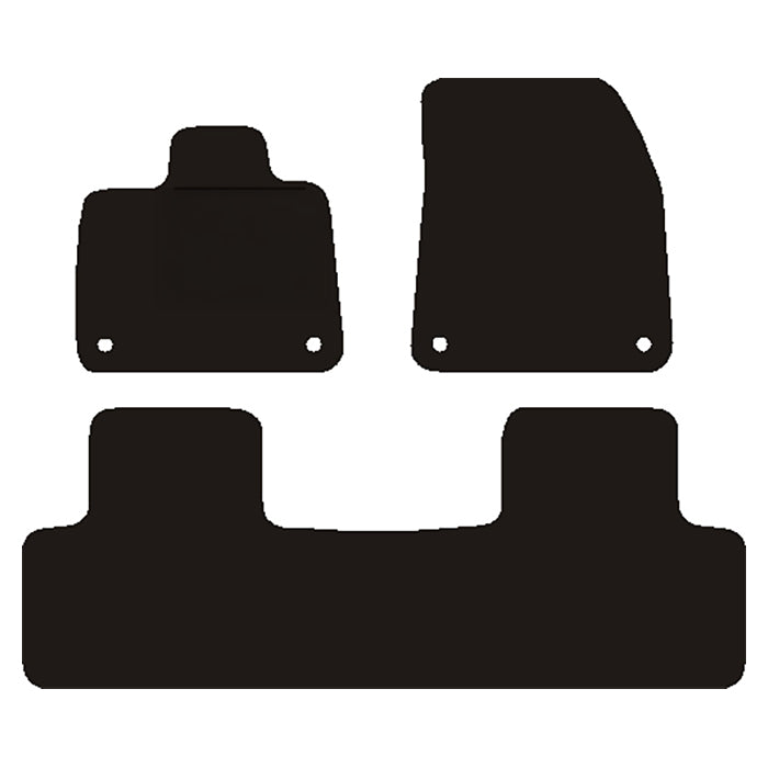 Avant velurmatter til bil – passer til Polestar 3 (P519) 2024-