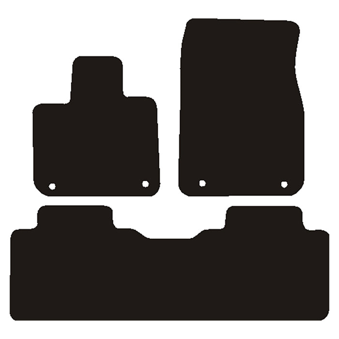 Avant Bilmatter Velur — Passer til Xpeng G9 2022-