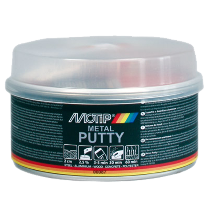 Motip, metallisk sparkelmasse 1000 g.