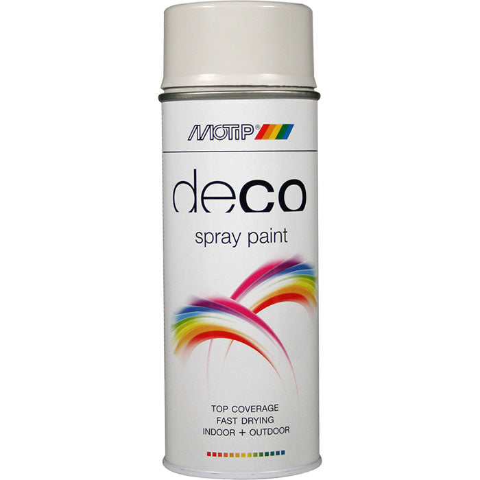 Motip, Deco RAL 7035 lys grå 400 ml.