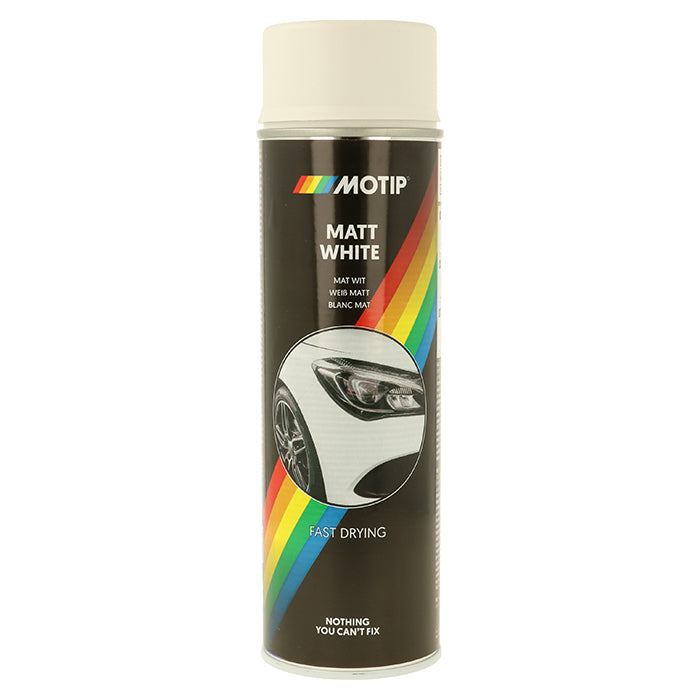 Motip, universallakk hvit matt 500 ml.
