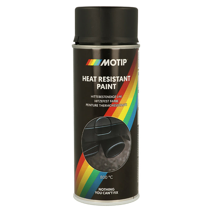 Motip, varmebestandig svart 400 ml. 800 g.
