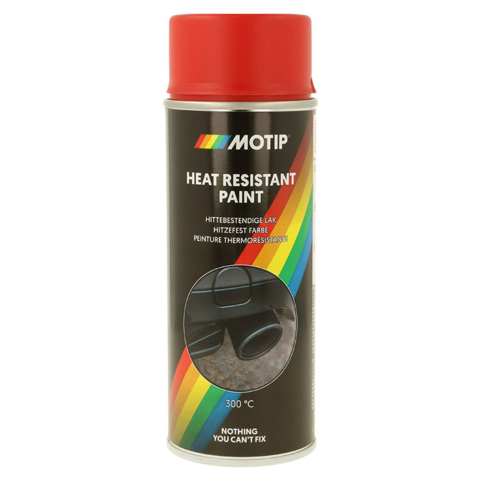 Motip, varmebestandig rød 400 ml 300 g.