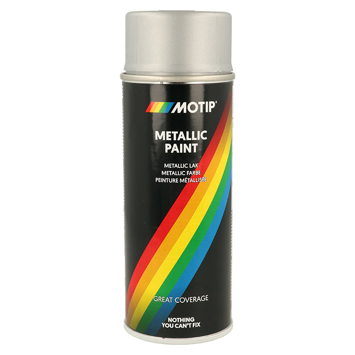 Motip, metallic effektlakk 400 ml, sølv