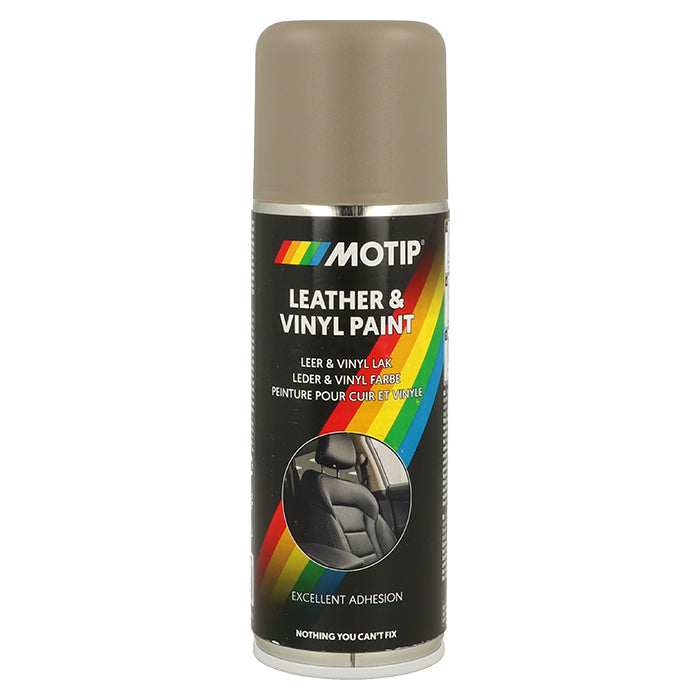 Motip, maling for lær og vinyl, beige/grå 200 ml