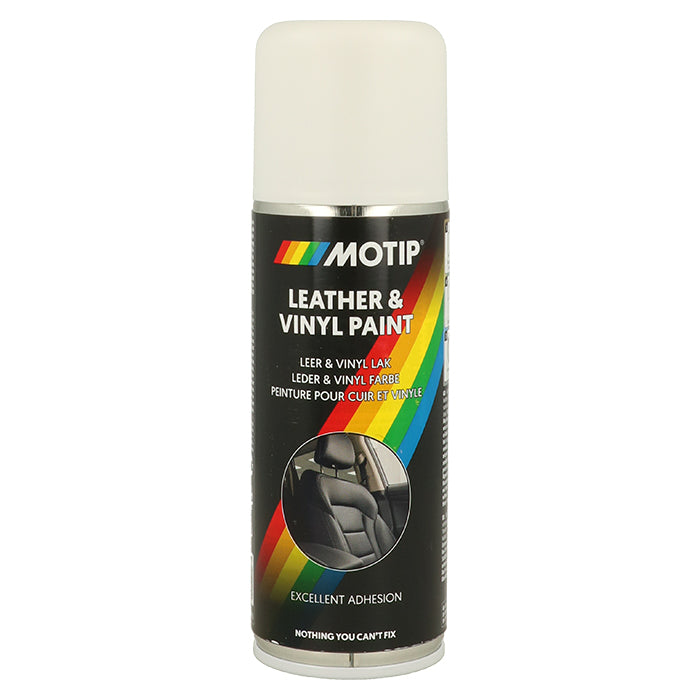 Motip, maling for skinn og vinyl RAL9016 200 ml