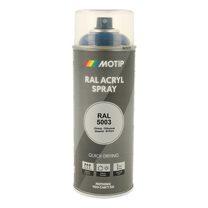 Motip, RAL 5003 høyglans safirblå