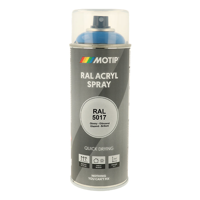 Motip, RAL 5017 høyglans trafikkblå
