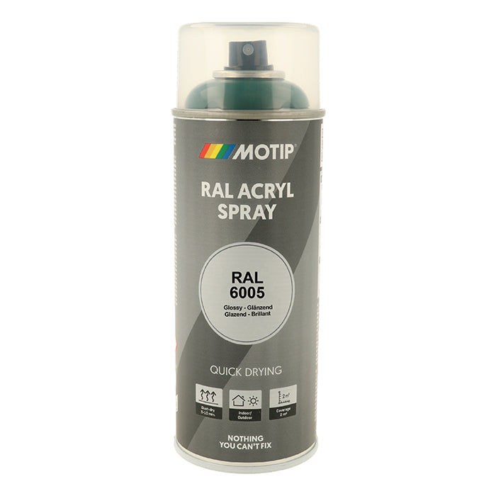 Motip, RAL 6005 høyglanset mosegrønn