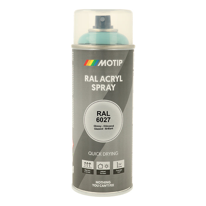 Motip, RAL 6027 høyglans lysegrønn