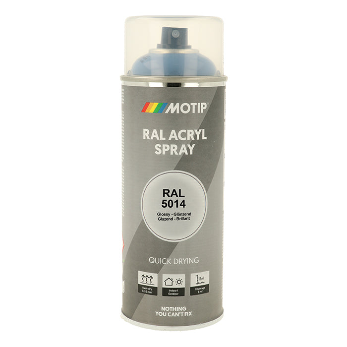 Motip, RAL 5014 høyglans dueblå