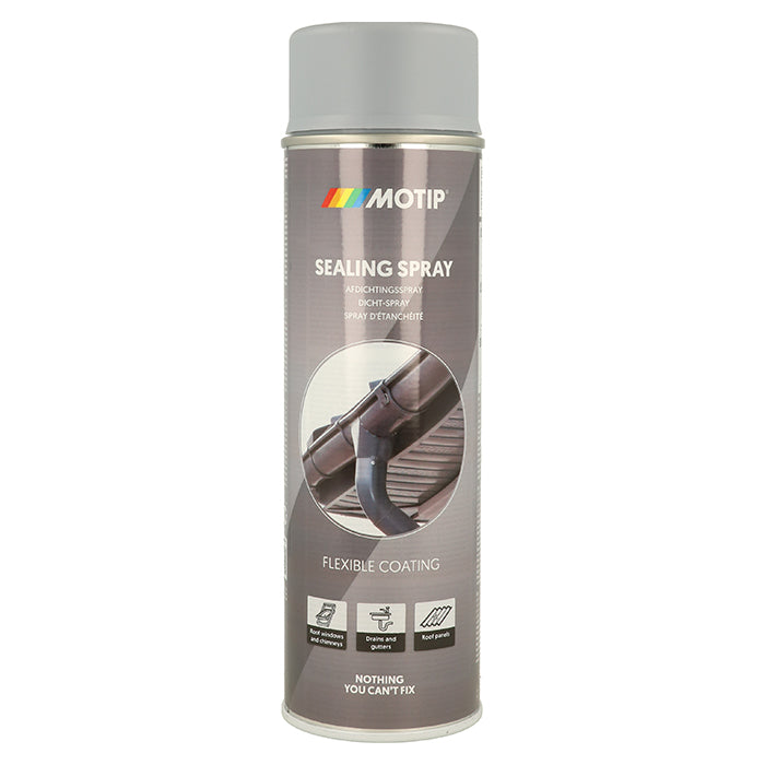 Motip, tetningsspray grå 500ml
