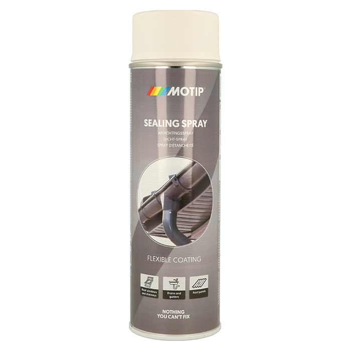 Motip, tetningsspray hvit 500ml