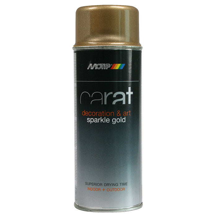 Motip, Carat glitrende gull 400ml.