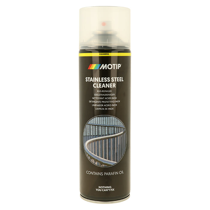 Motip, rustfritt stålrengjøringsmiddel 500 ml.